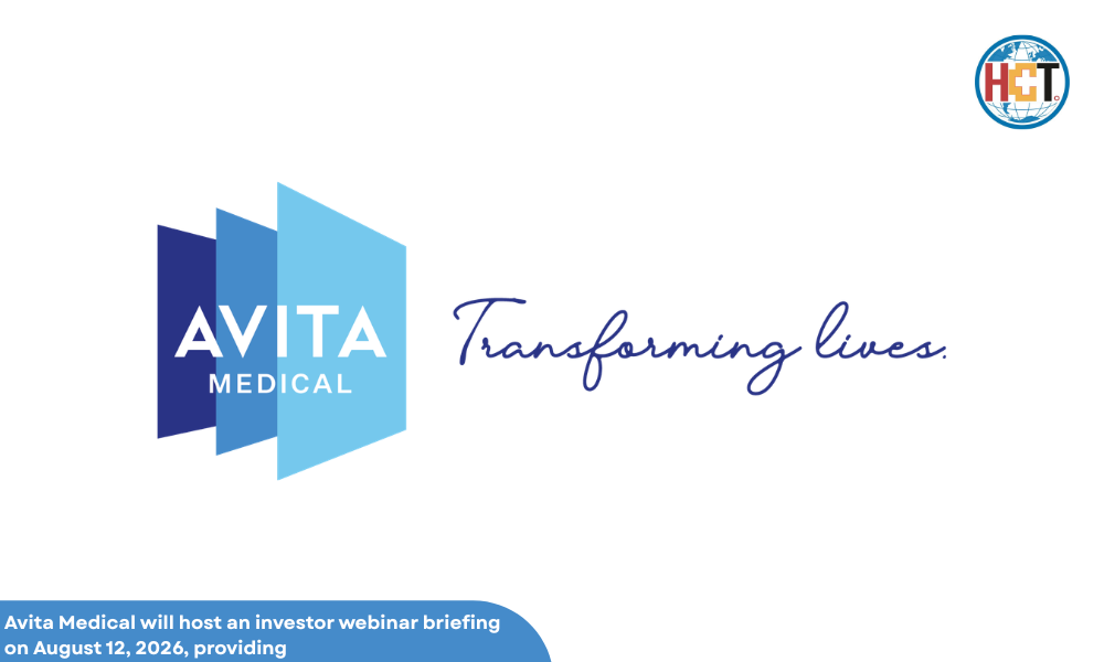 Avita Medical will host an investor webinar briefing on August 12, 2026, providing shareholders and prospective investors with an update on its financial and business performance.