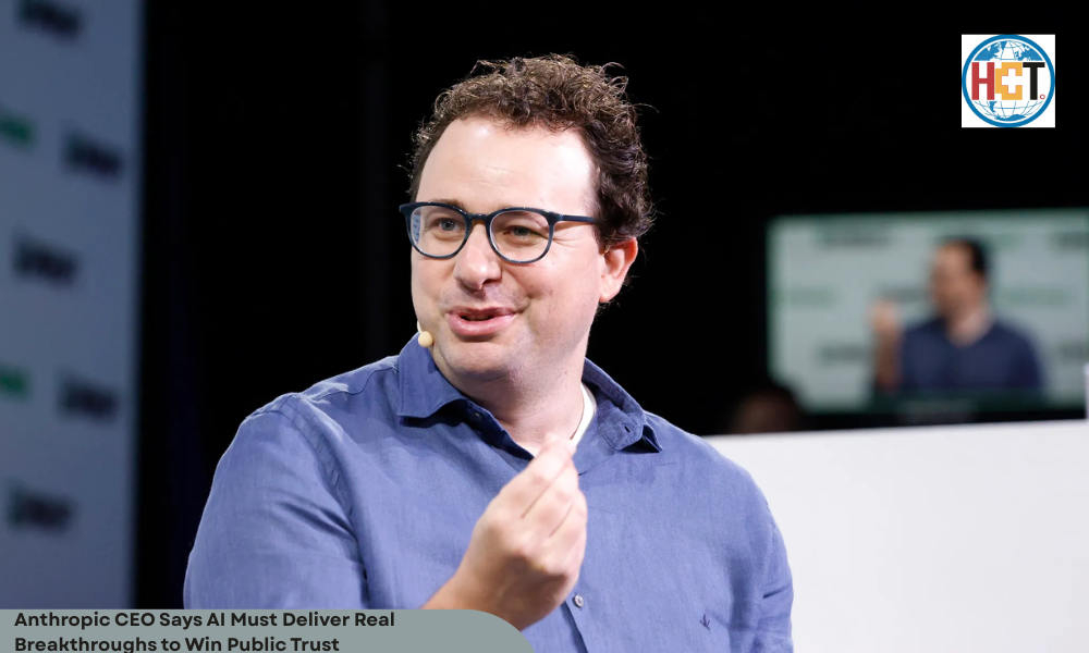 Anthropic CEO Dario Amodei Says AI Must Deliver Real Solution | Healthcare Times Magazine