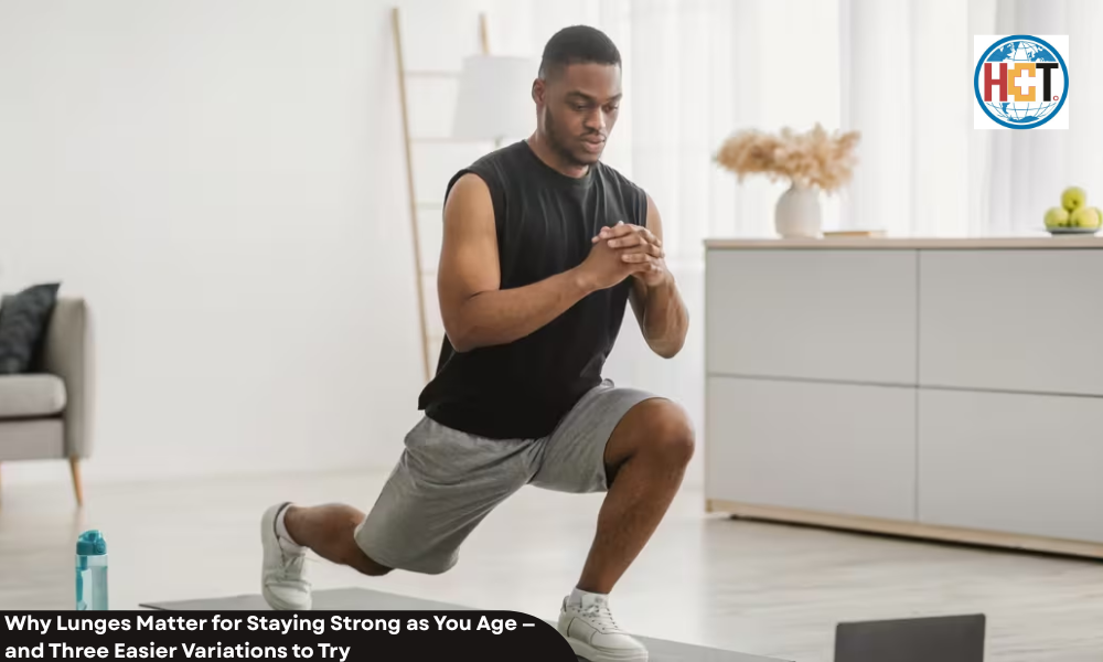 Why Lunges Matter for Staying Strong as You Age — and Three Easier Variations to Try Maintaining strength throughout life involves more than simply building muscle. According to physiotherapist and osteoarthritis specialist Alyssa Kuhn DPT, one often-overlooked component of long-term physical strength is the ability to generate force with each leg independently. Why Single-Leg Strength Matters Single-leg exercises can play an important role in maintaining balance, stability and functional movement as people age. Kuhn has highlighted the importance of unilateral strengthening, warning that consistently neglecting one-leg exercises may contribute to muscle imbalances, reduced balance and discomfort during everyday activities. Walking, climbing stairs and participating in sports all require the body to repeatedly shift weight from one leg to the other. Developing strength on each side can therefore help support these movements while addressing differences between the legs. Kuhn particularly recommends paying attention to situations in which one leg feels noticeably stronger than the other. Building individual leg strength can help improve overall movement quality while encouraging more balanced muscular development. Research also supports the value of unilateral training. A systematic review and meta-analysis published earlier this year in BMC Sports Science, Medicine and Rehabilitation found that single-leg training was more effective for improving single-leg strength than bilateral exercises performed with both legs simultaneously. Why Lunges Stand Out Among single-leg movements, lunges are one of Kuhn’s preferred exercises. She describes them as a highly effective lower-body movement that can benefit people across different age groups. Lunges challenge the legs individually while also requiring balance, coordination and control. These qualities make them particularly relevant to functional strength, where the ability to stabilize the body and move confidently is just as important as raw muscle power. However, traditional lunges can be challenging for beginners, older adults or people who are returning to exercise. Easier variations can provide many of the same movement benefits while allowing individuals to build strength progressively. Three Easier Variations to Try Supported lunges: Holding onto a sturdy surface can provide additional balance and confidence while practicing the movement. Reverse lunges: Stepping backward rather than forward can make the movement easier to control and may reduce stress on the front leg. Split squats: Keeping the feet stationary removes the stepping component, allowing greater focus on strength, stability and technique. For those looking to maintain strength with age, incorporating manageable single-leg exercises such as these can be a practical way to support balance, mobility and everyday movement.